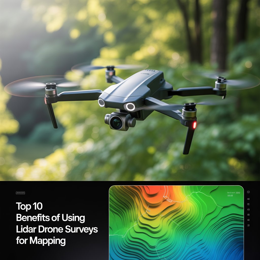 Top 10 Benefits of Using LiDAR Drone Surveys for Mapping?