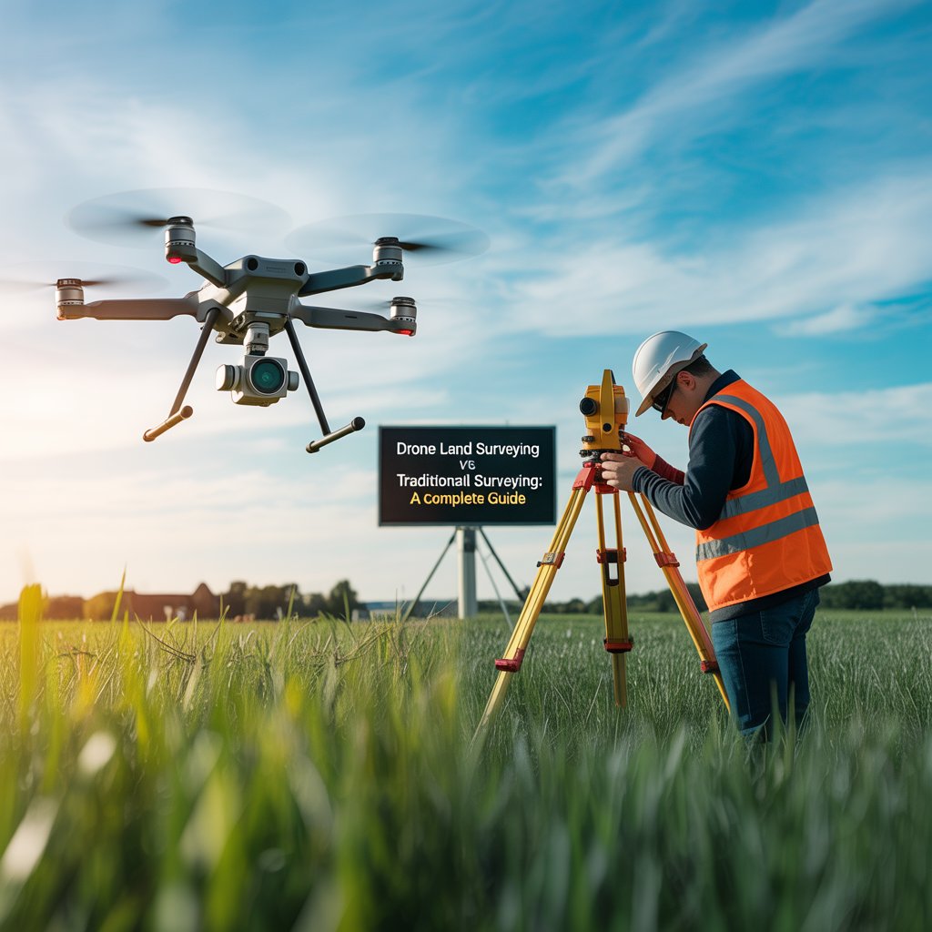 Drone Land Surveying vs. Traditional Surveying: A Complete Guide?