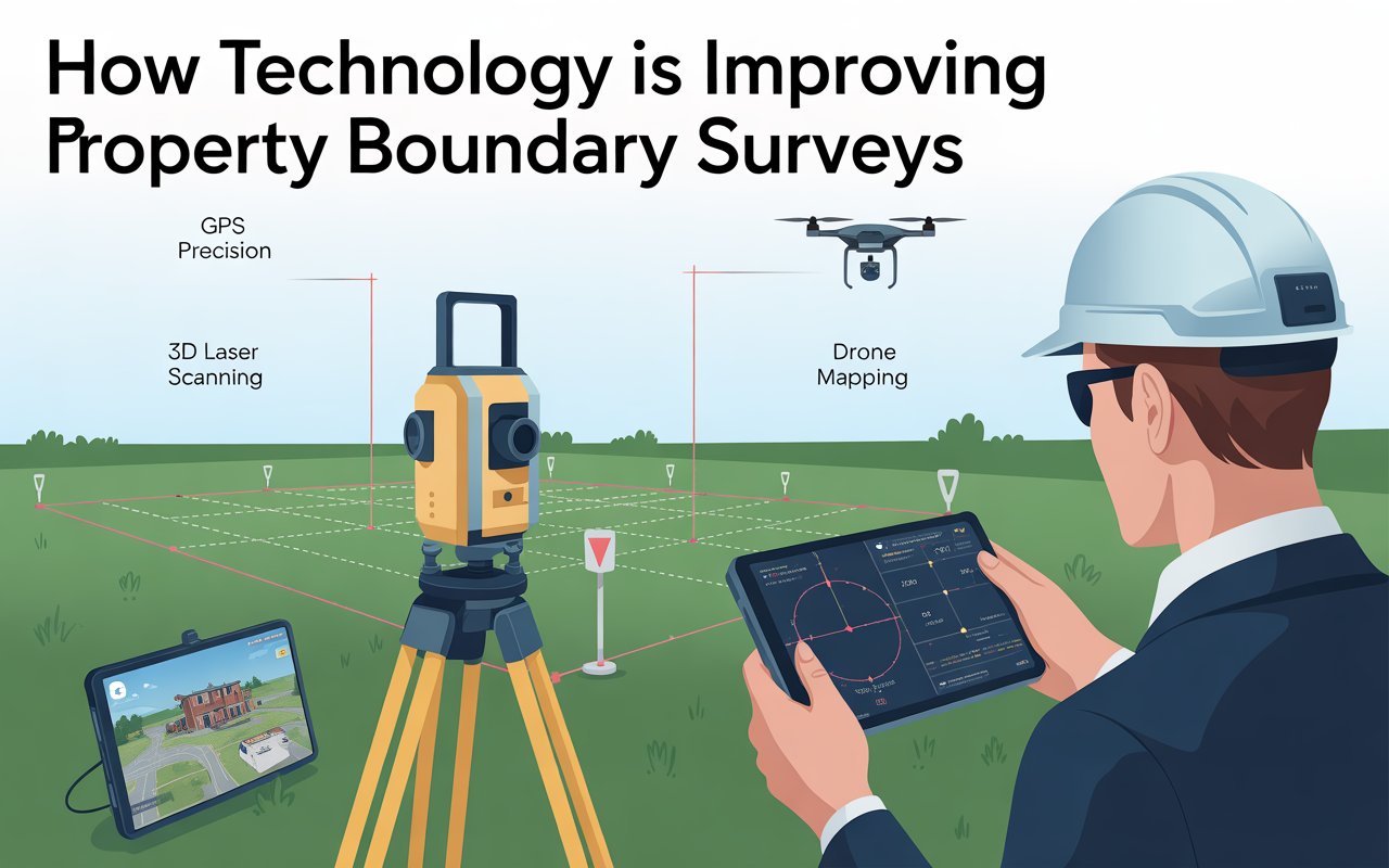 How Technology Is Improving Modern Property Boundary Surveys?