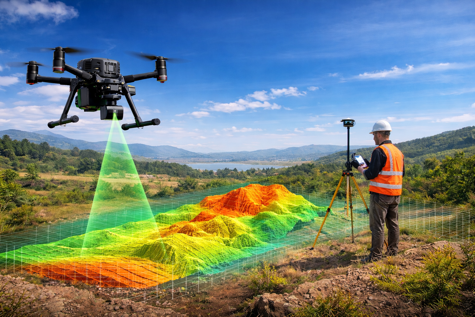 How Drones Enhance Land Mapping and LiDAR Services for Faster Results?