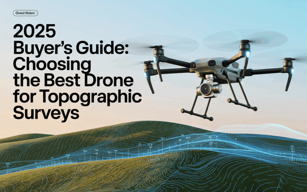 topographic mapping drone 