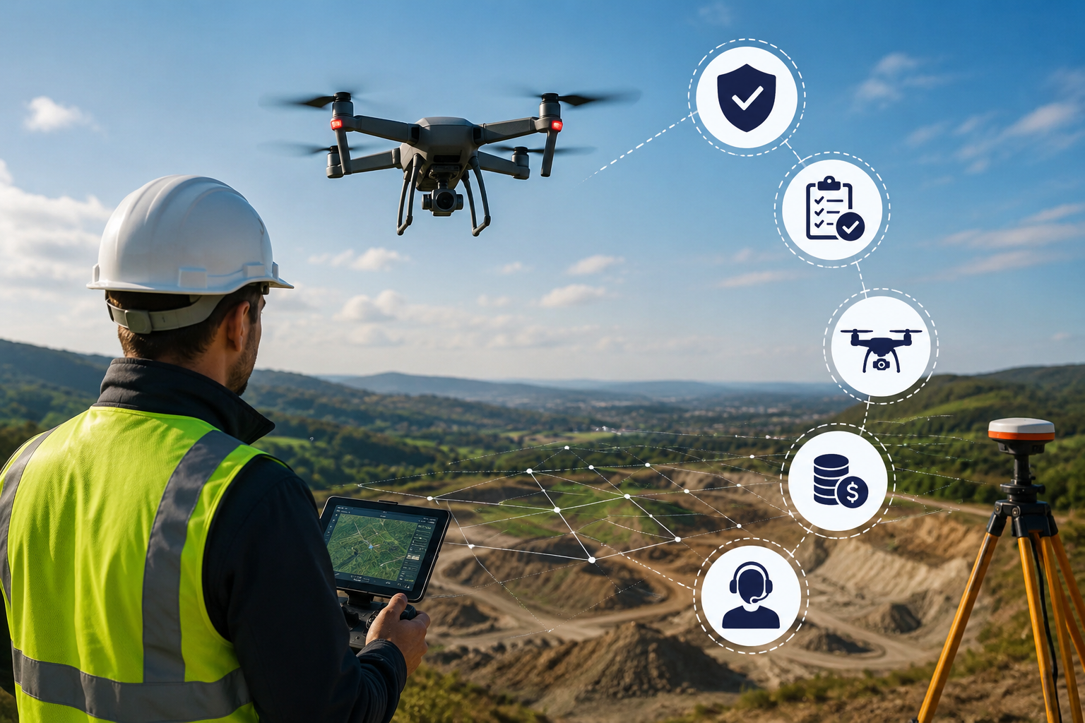 Land Survey Drone Service