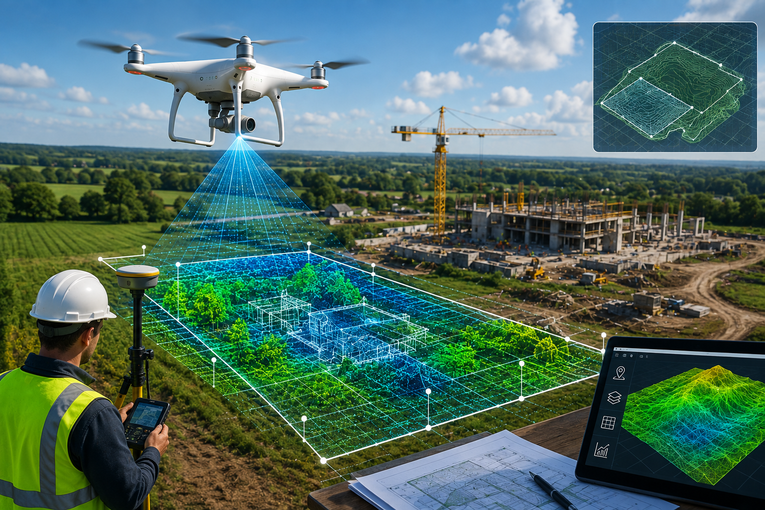 Land Survey Drones